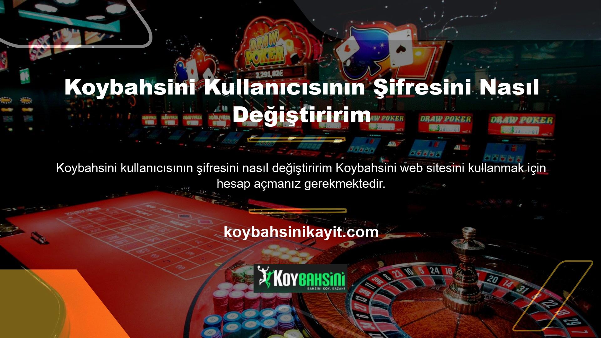 Koybahsini sitesinde para kazanmak için üye olmanız ve hesabınızı işlem yapmak için kullanmanız gerekir