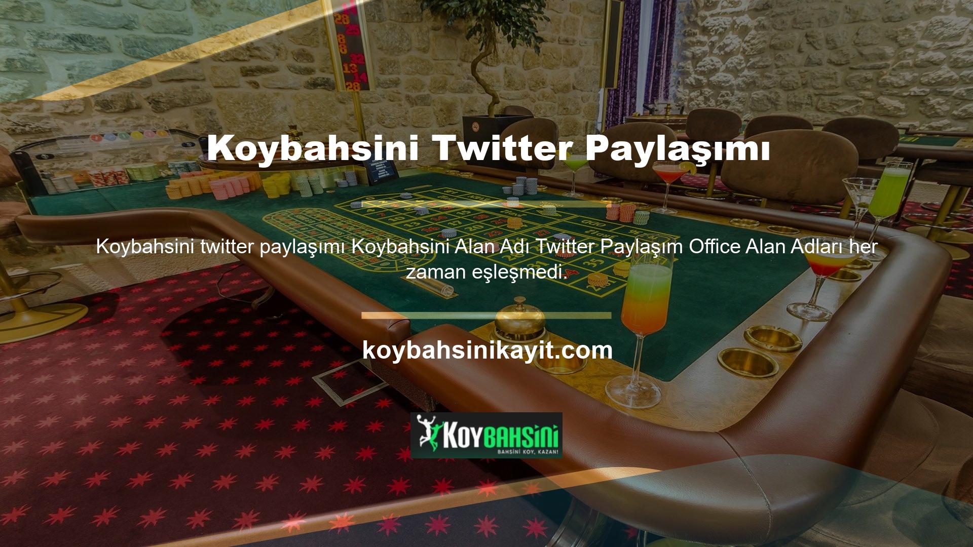 Koybahsini Twitter, bir şeyleri paylaşmak için iyi bir yer